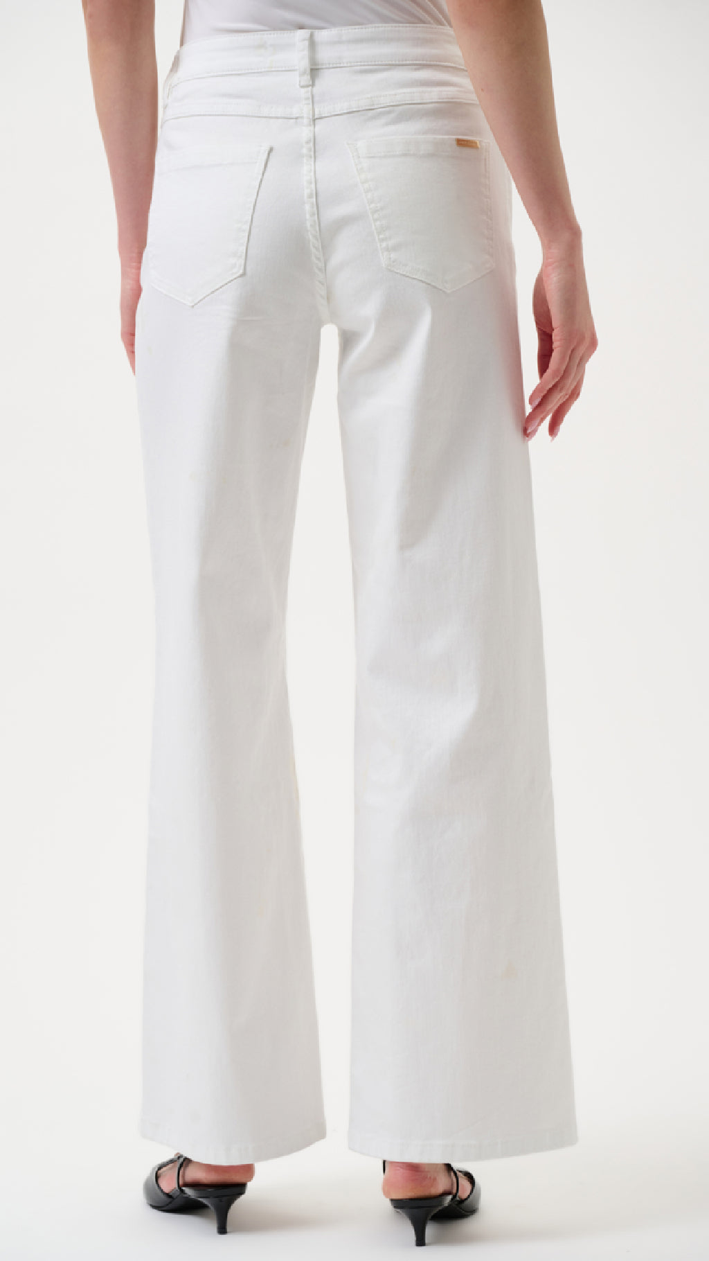 Joseph Ribkoff-Goldie/Classic Wide-Leg Stretch Jeans