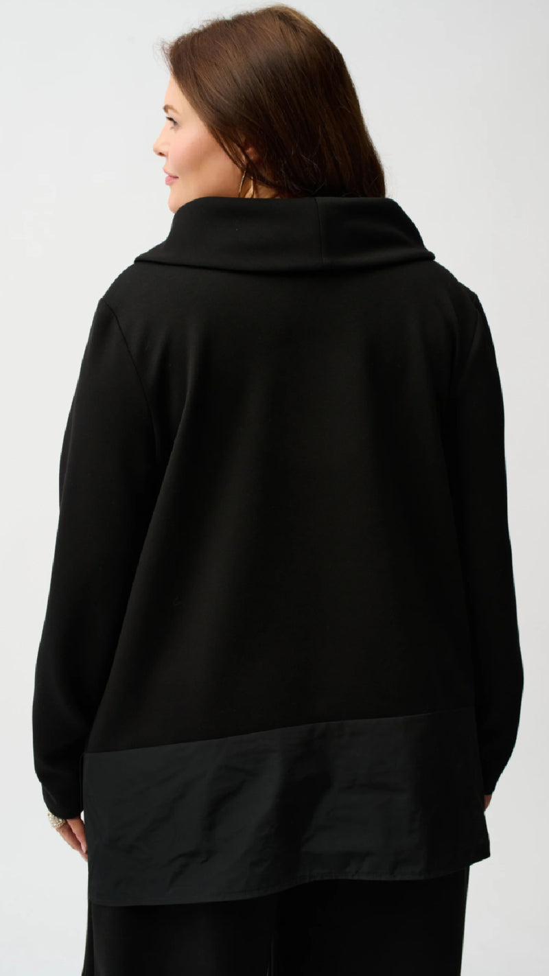 Joseph Ribkoff Scuba Jersey and Memory Trapeze Tunic and Balloon Pants