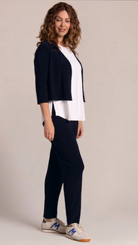 V-Neck Bolero, 3/4 Sleeve