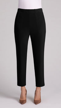 Easy Pull-On Ankle Pant, LT WT Ponte (Sale)