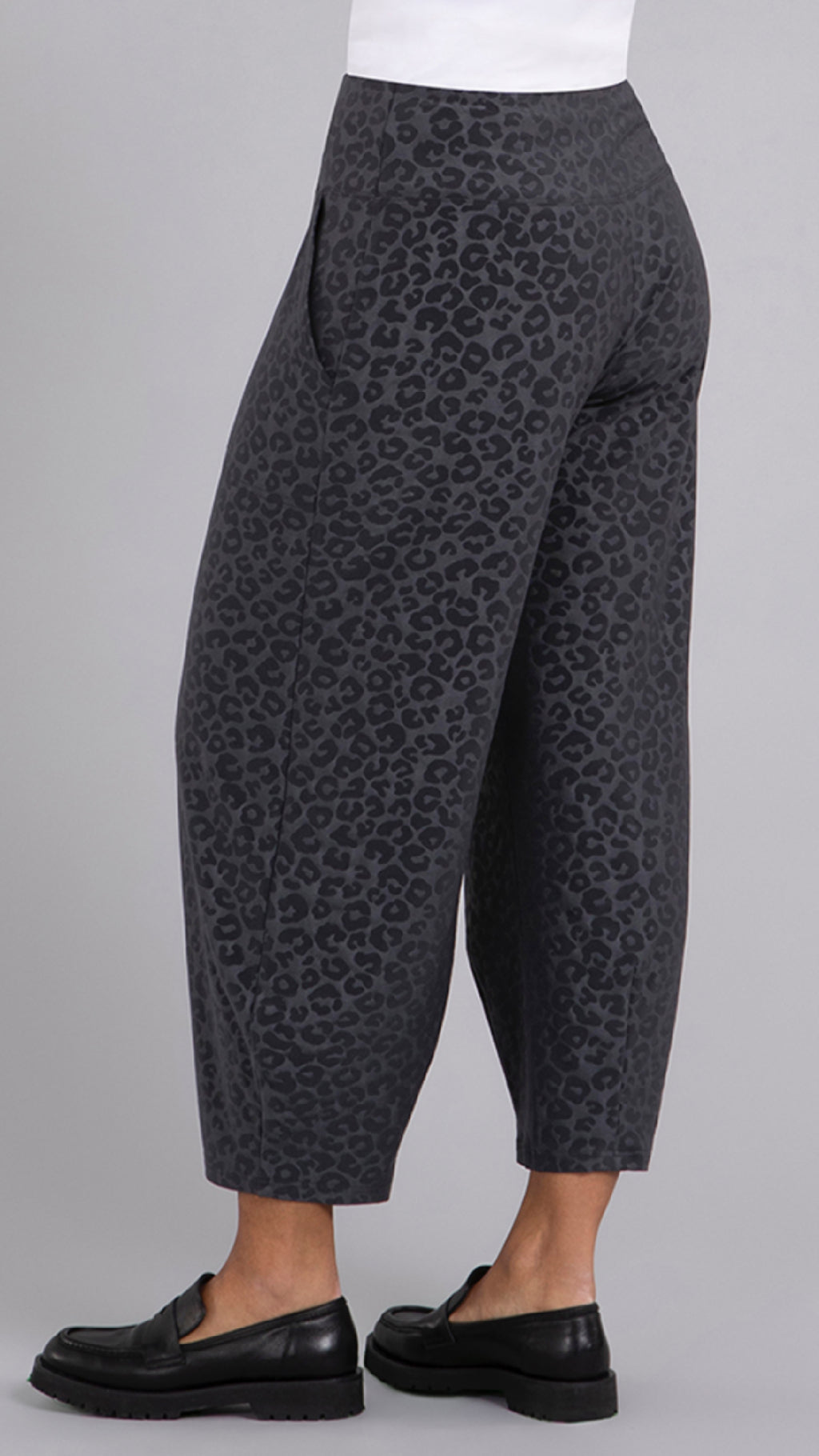 Narrow Lantern Pant-Animal Embossed (Sale)