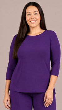 Go To Classic T-Relax, 3/4 Sleeve-Solid Colours (selected colours on Sale)