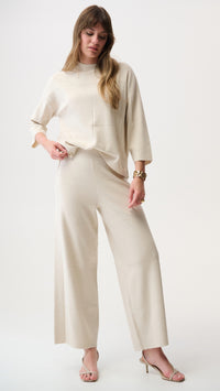 Joseph Ribkoff Brushed Viscose Sweater and Culotte Pants