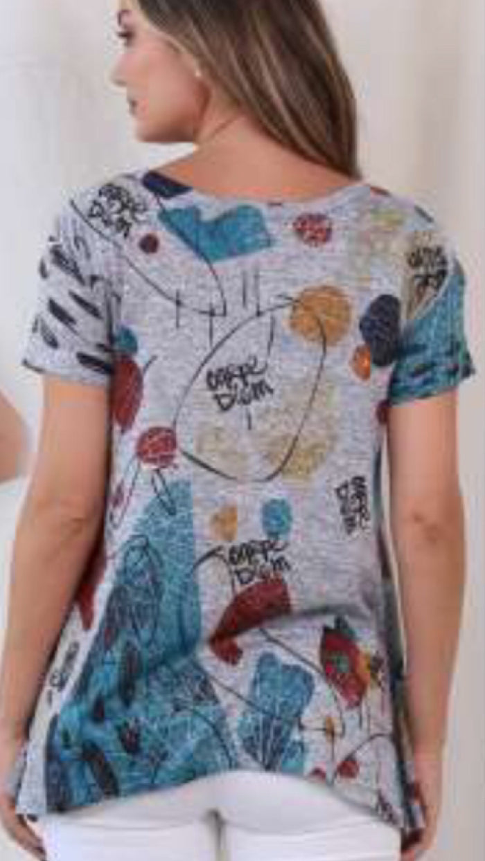 Tunic with Cap Sleeves (Sale)