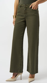 Joseph Ribkoff-Goldie/Classic Wide-Leg Stretch Jeans
