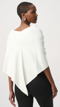 Joseph Ribkoff Faux Fur Draped Cover Up
