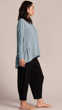 Flirty Peplum Top
