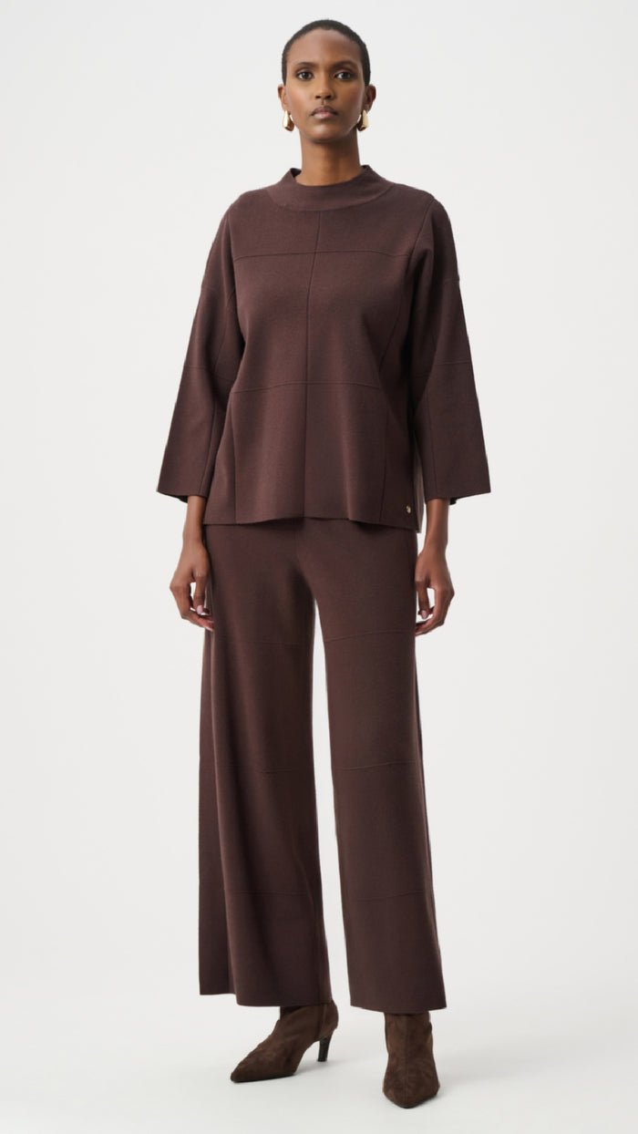 Joseph Ribkoff Brushed Viscose Sweater and Culotte Pants