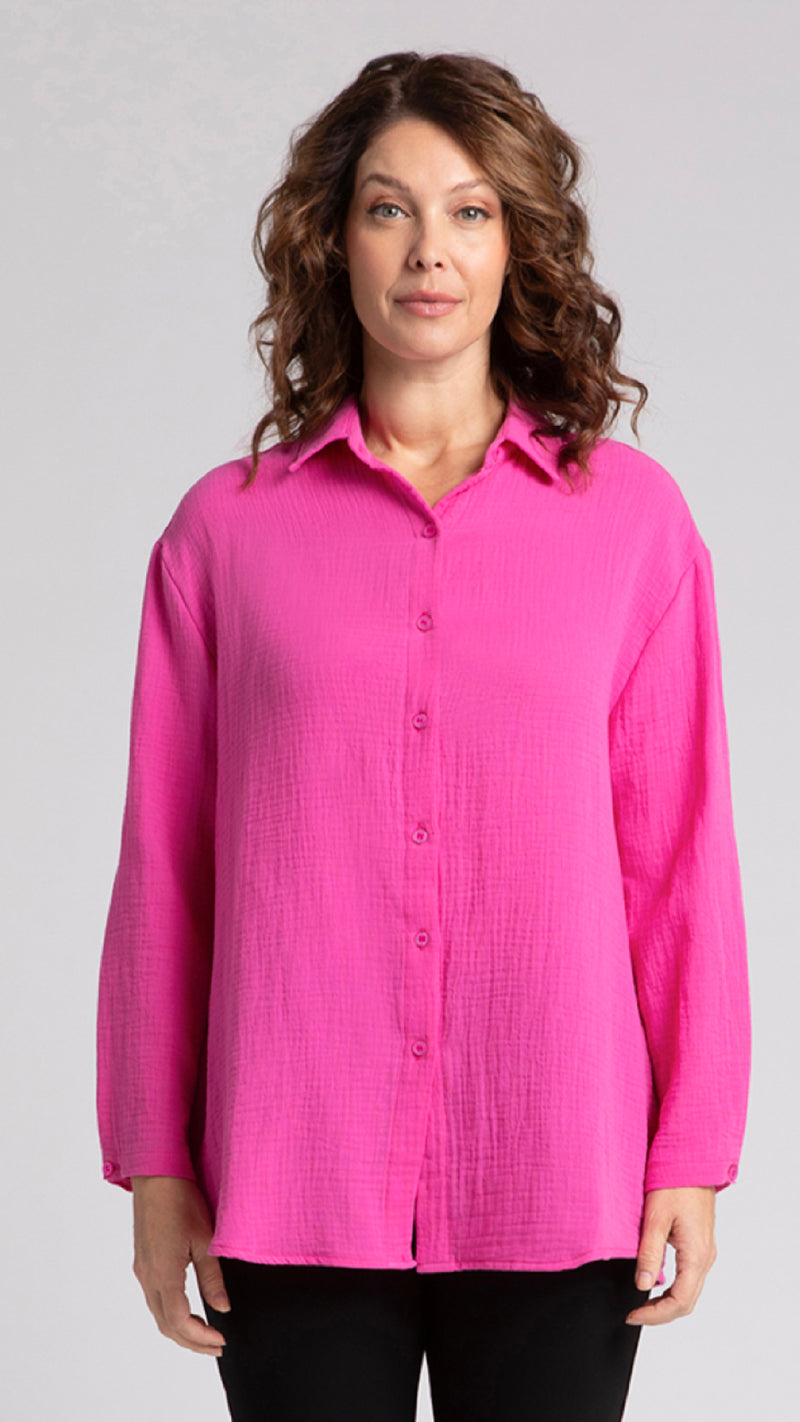 Cotton Gauze Easy Shirt (Sale)