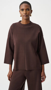 Joseph Ribkoff Brushed Viscose Sweater and Culotte Pants