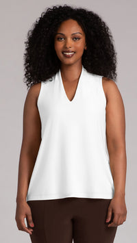Deep V Trapeze Tank-Solid Colors