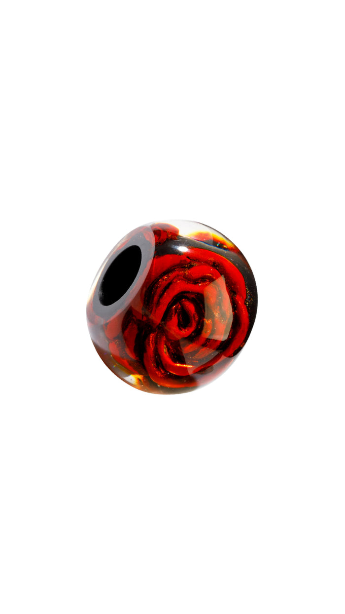 Bliss Beads (Glitz Series) Red Rose