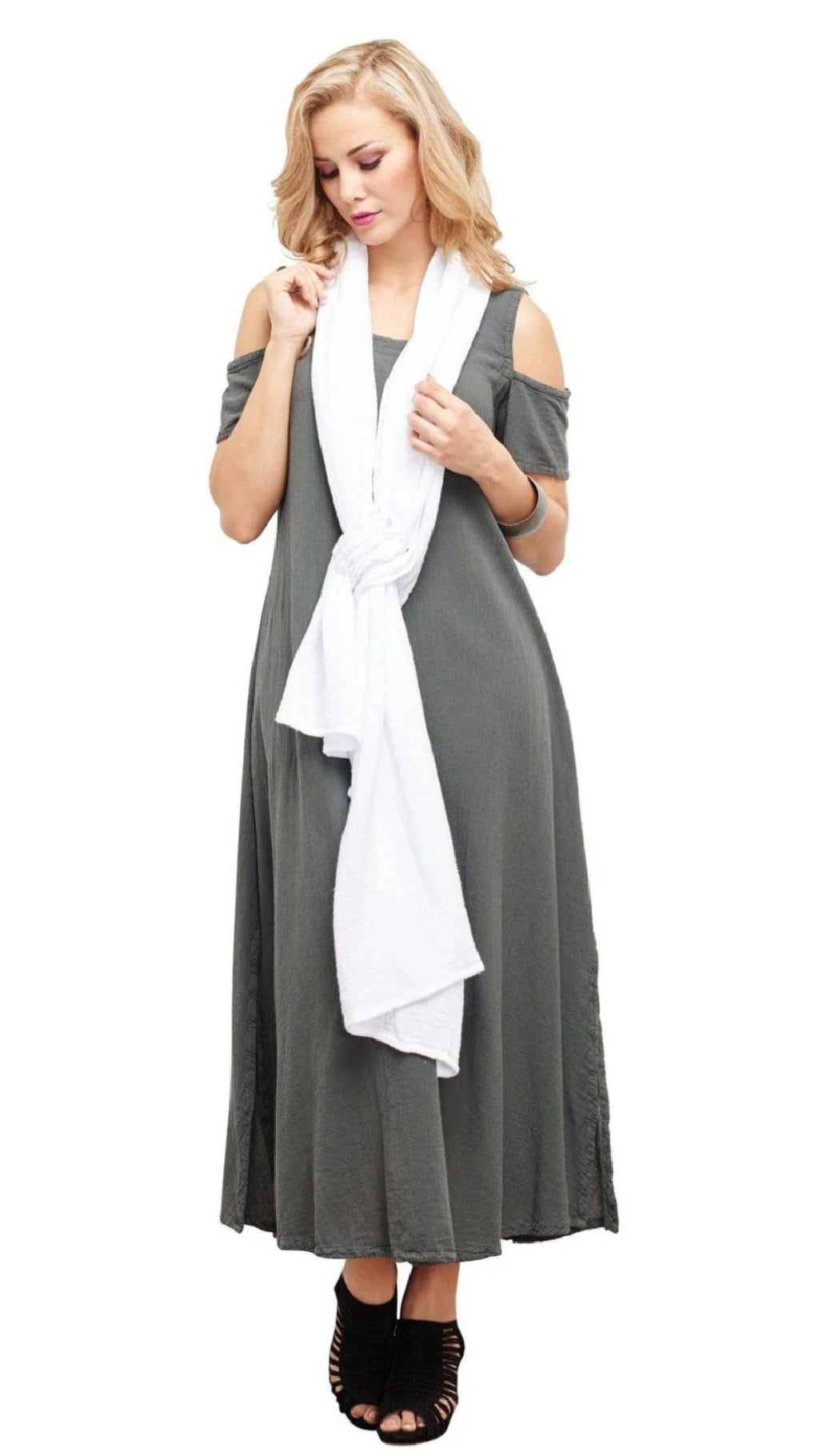 Marie Cotton Gauze Shawl