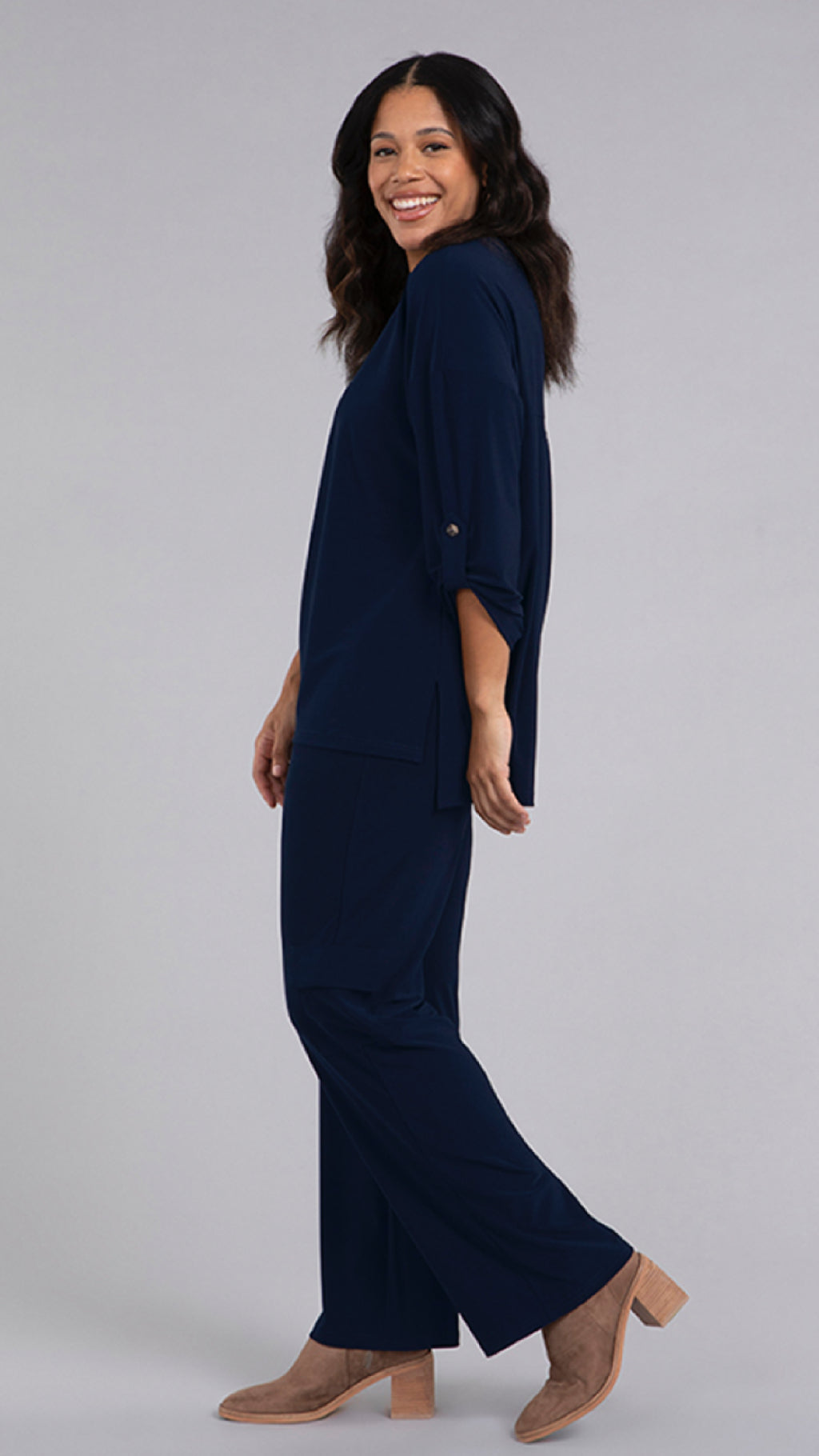 Safari Top, 3/4 Sleeve