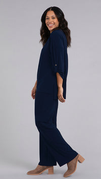 Safari Top, 3/4 Sleeve