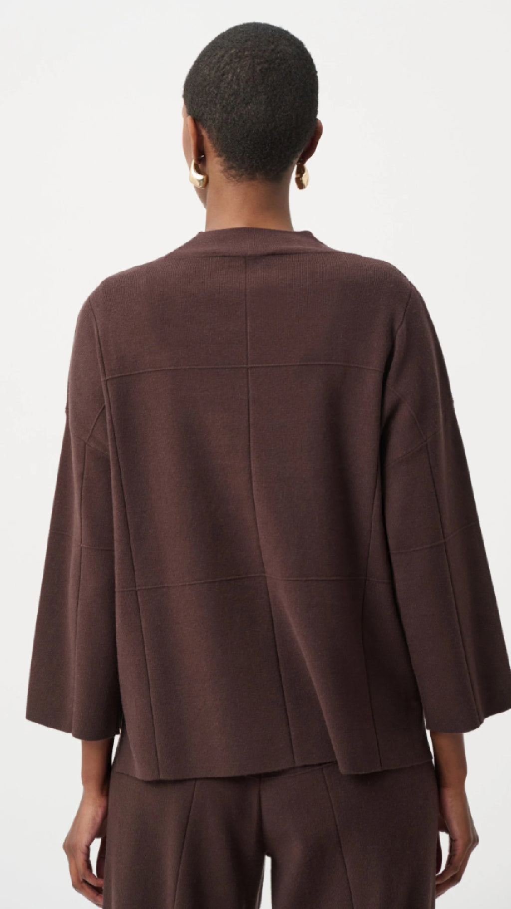 Joseph Ribkoff Brushed Viscose Sweater and Culotte Pants