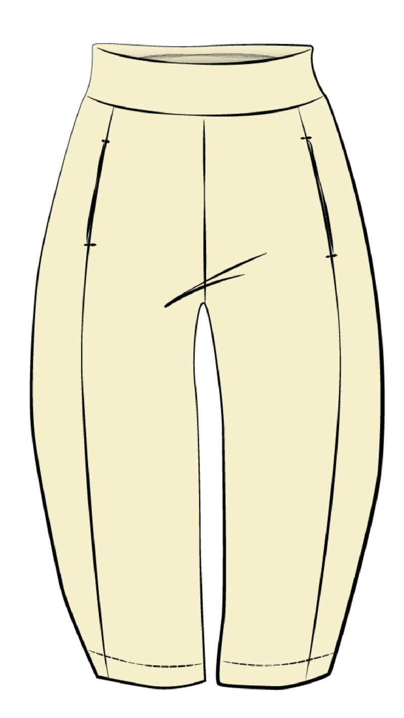 Narrow Barrel Pant