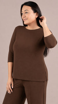 Nu Ideal Top, 3/4 Sleeves