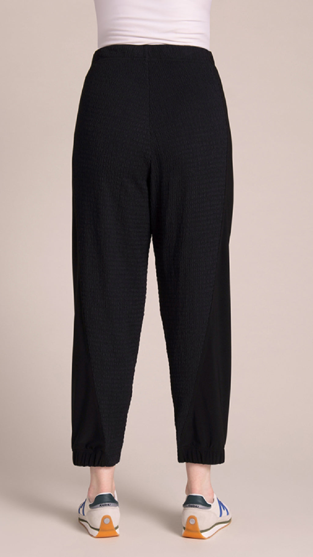 Half Cuff Jogger Pant, Popcorn Waffle