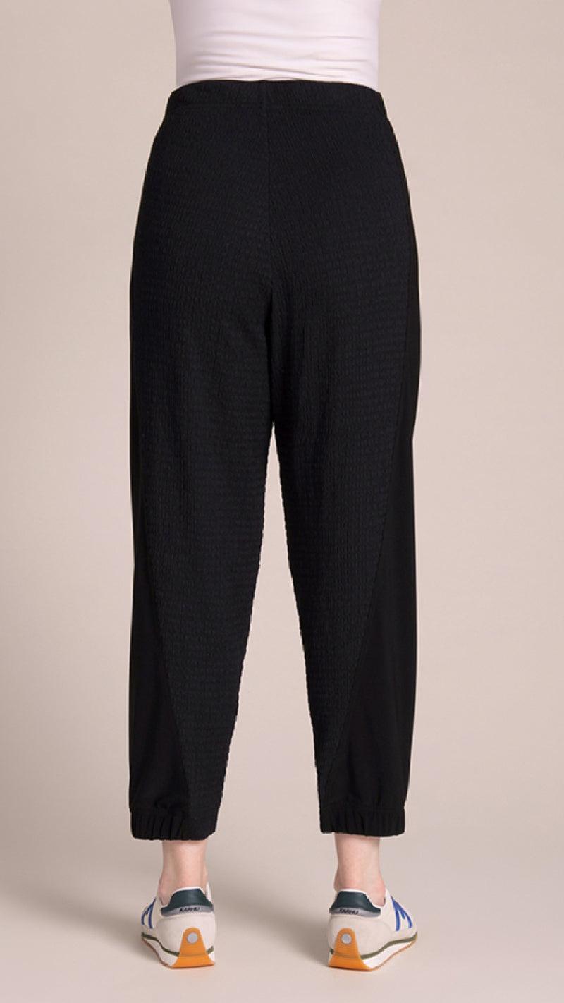 Half Cuff Jogger Pant, Popcorn Waffle