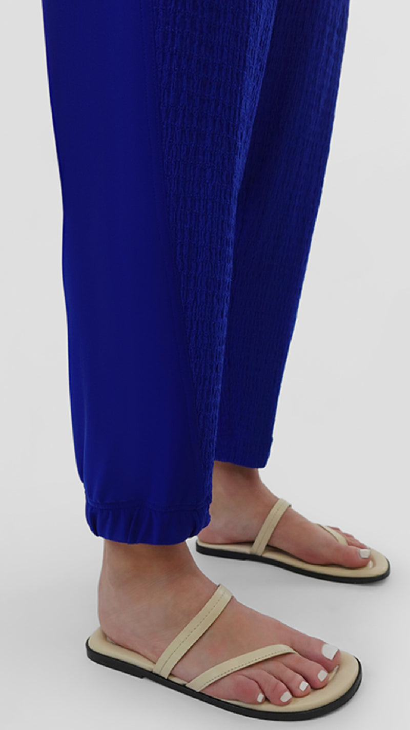 Half Cuff Jogger Pant, Popcorn Waffle