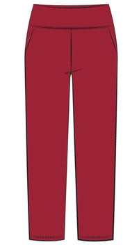 Straight Leg Pant with Yoke