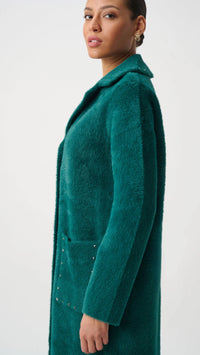Joseph Ribkoff Studded Sweater Coat