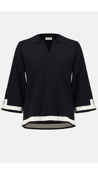 Joseph Ribkoff Sweater Knit Colour Block Top and Pant