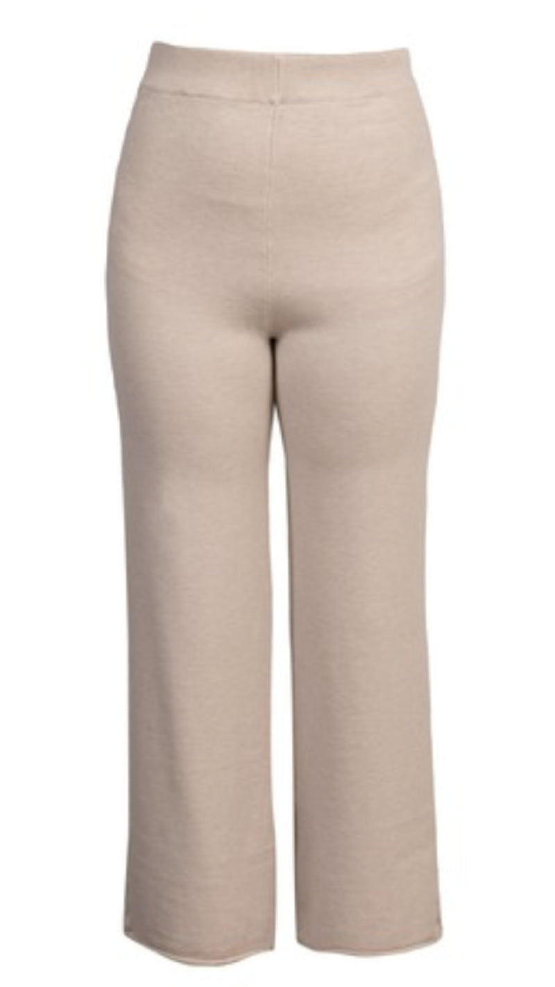 Side Cable Knit Pant