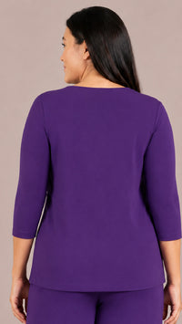 Go To Classic T-Relax, 3/4 Sleeve-Solid Colours (selected colours on Sale)