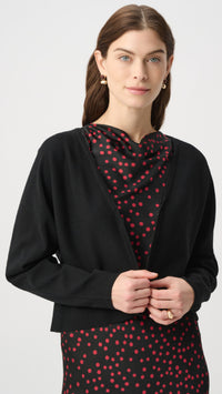 Joseph Ribkoff Removable Faux Fur Collar Cover-Up
