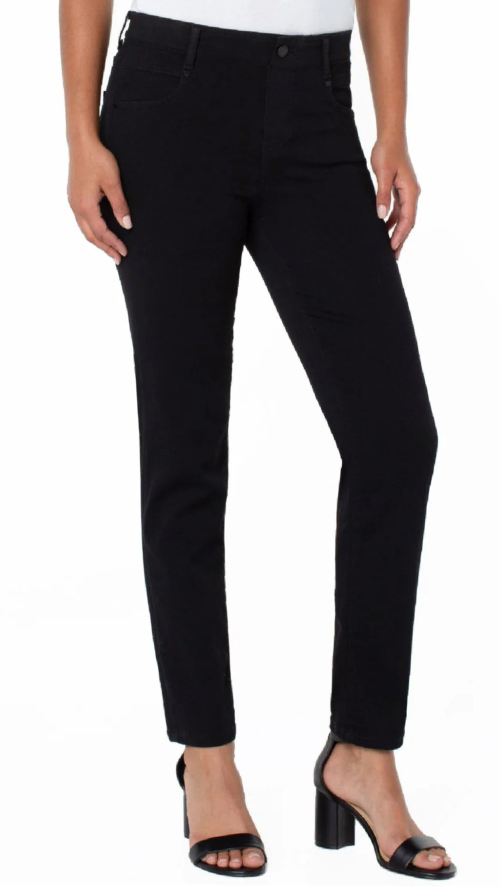 Gia Glider Slim-Over Dye Black