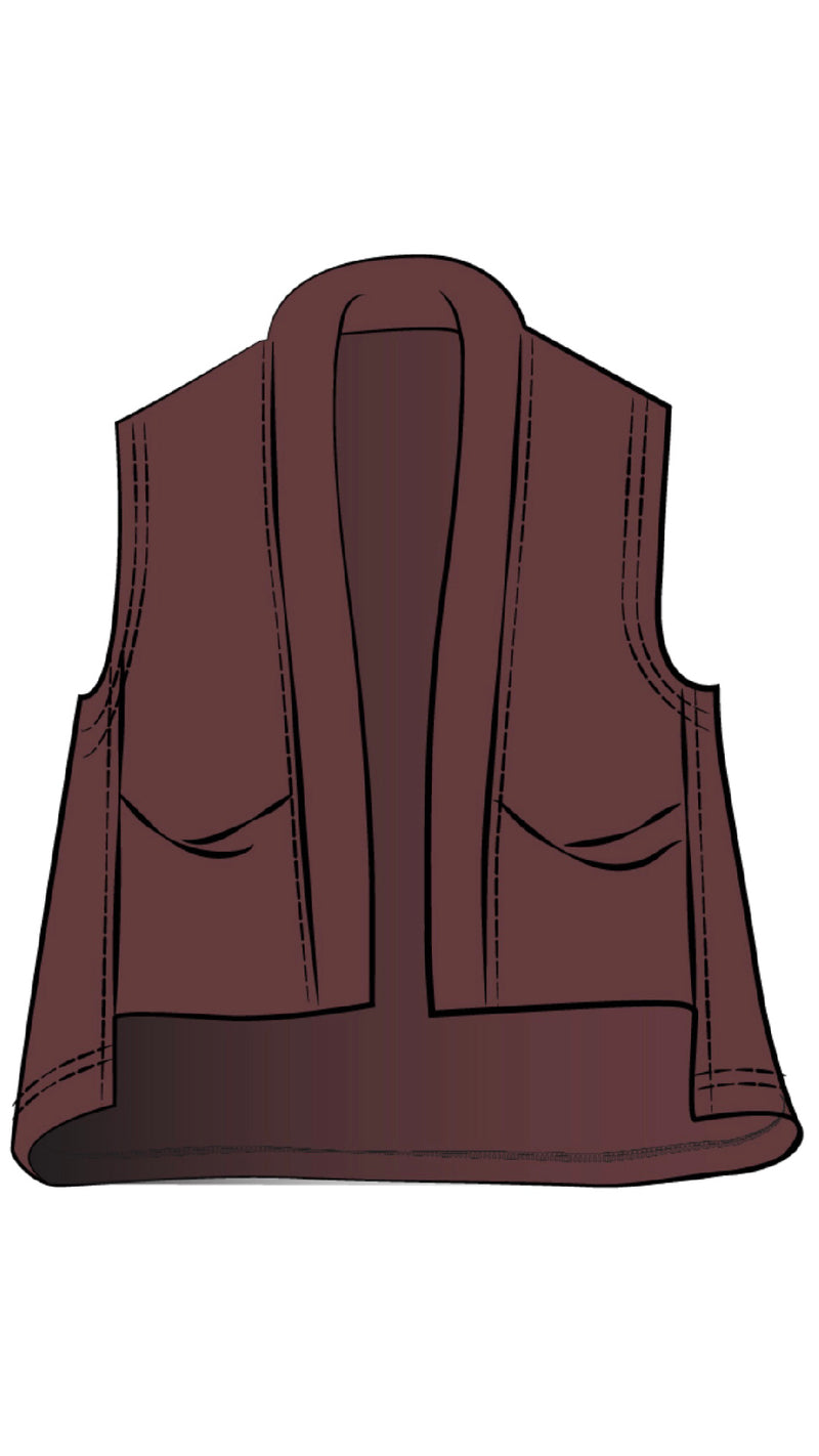 Cropped Core Vest
