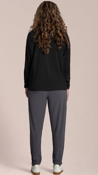 Eco Slouch Turtle Neck Top
