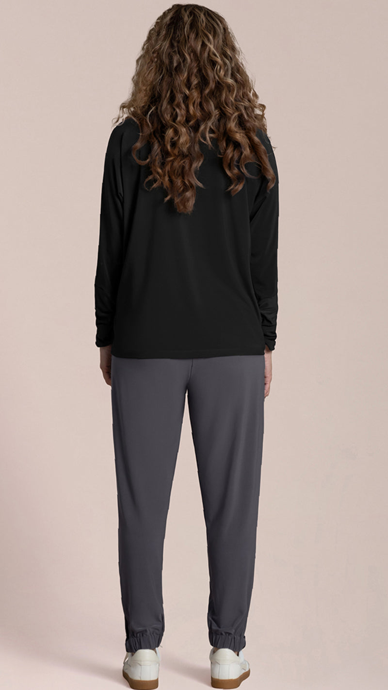 Eco Slouch Turtle Neck Top
