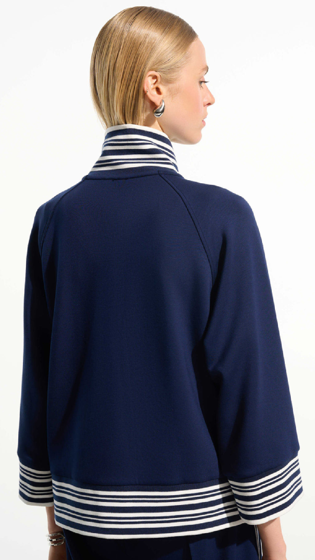 Joseph Ribkoff Scuba Jersey Jacket and Pull-On Culotte Pants