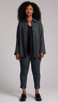 Hepburn Shacket, LT WT Ponte (Sale)
