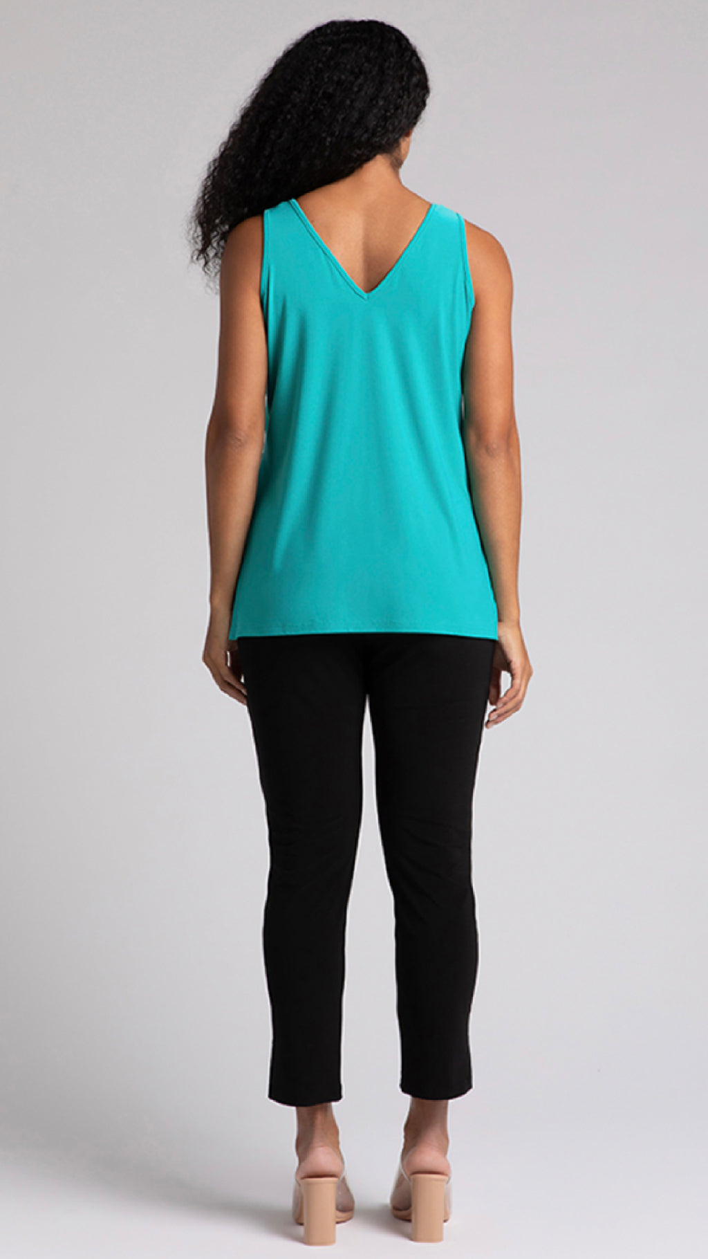 Reversible Go to Tank Relax-Solid Colours