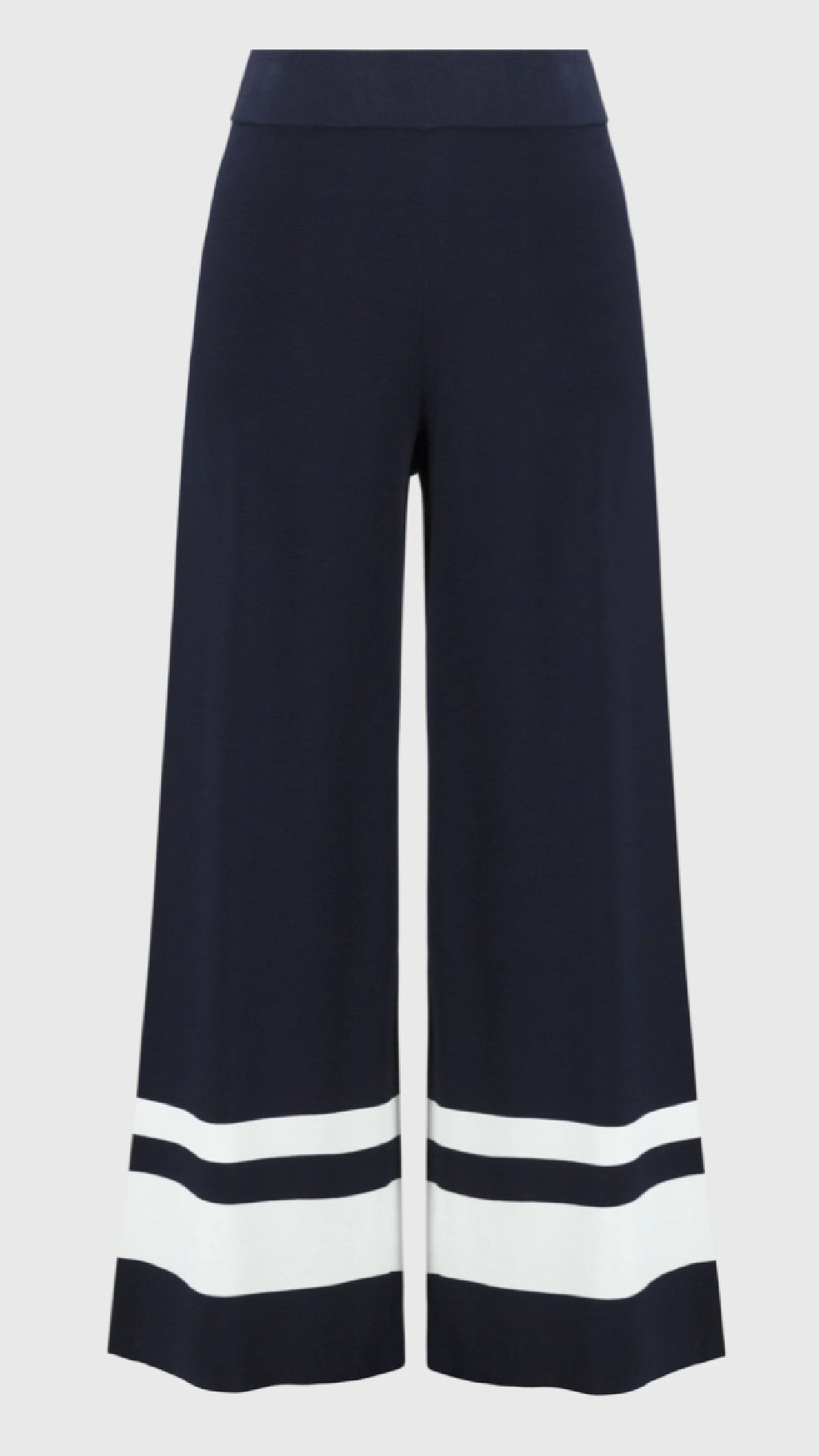 Joseph Ribkoff placement Stripe Sweater Knit Culotte