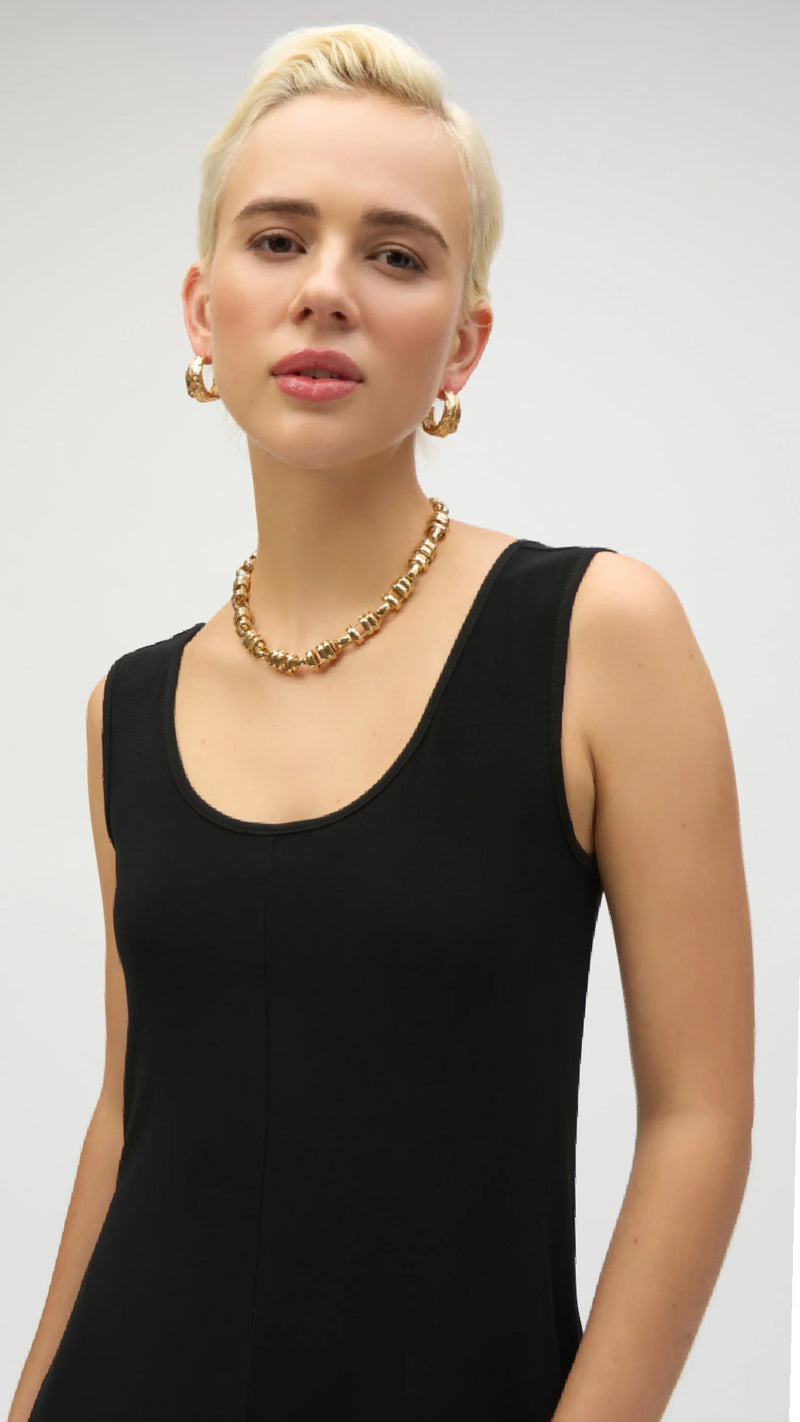 Joseph Ribkoff Silky Knit Wide-Leg Sleeveless Jumpsuit (Sale)