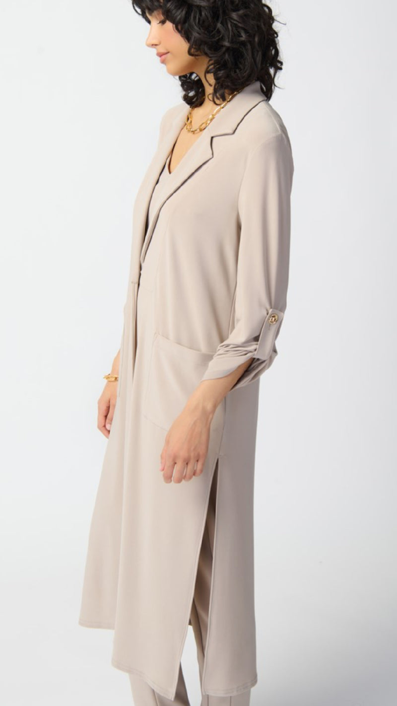 Joseph Ribkoff Silky Knit Duster Coat