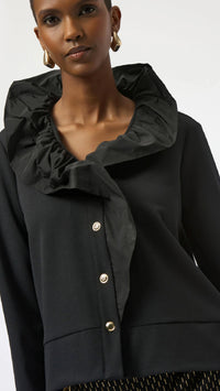 Joseph Ribkoff Scuba Crepe and Memory Straight Jacket