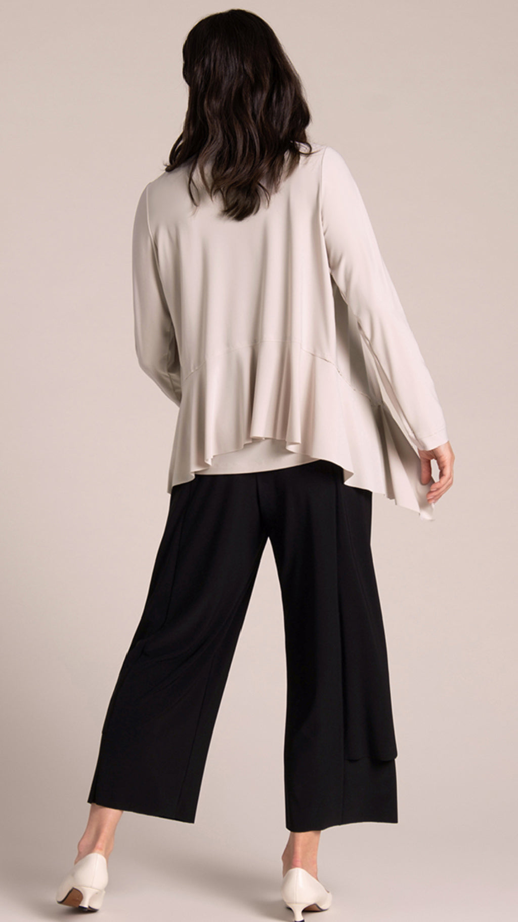 Splice Roll Neck Cardigan