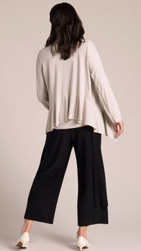 Splice Roll Neck Cardigan