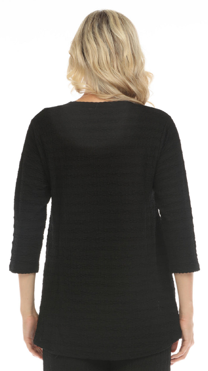 Inoah 3/4 Sleeve A-line Hilo Top