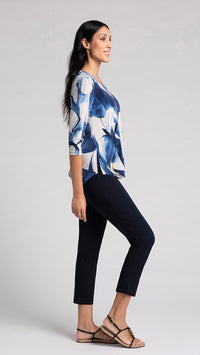 Go To Classic T Relax, 3/4 Sleeve-Watery Reflections (Sale)