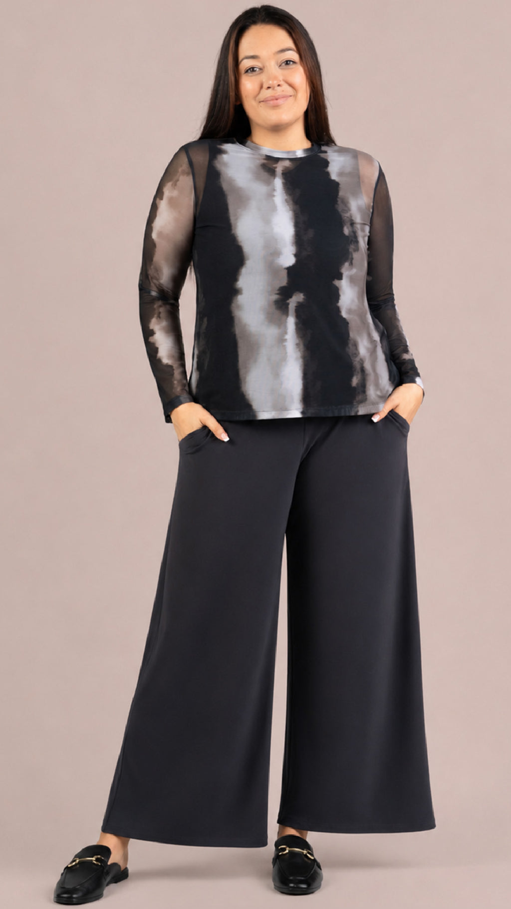 Wide Leg Trouser Midi