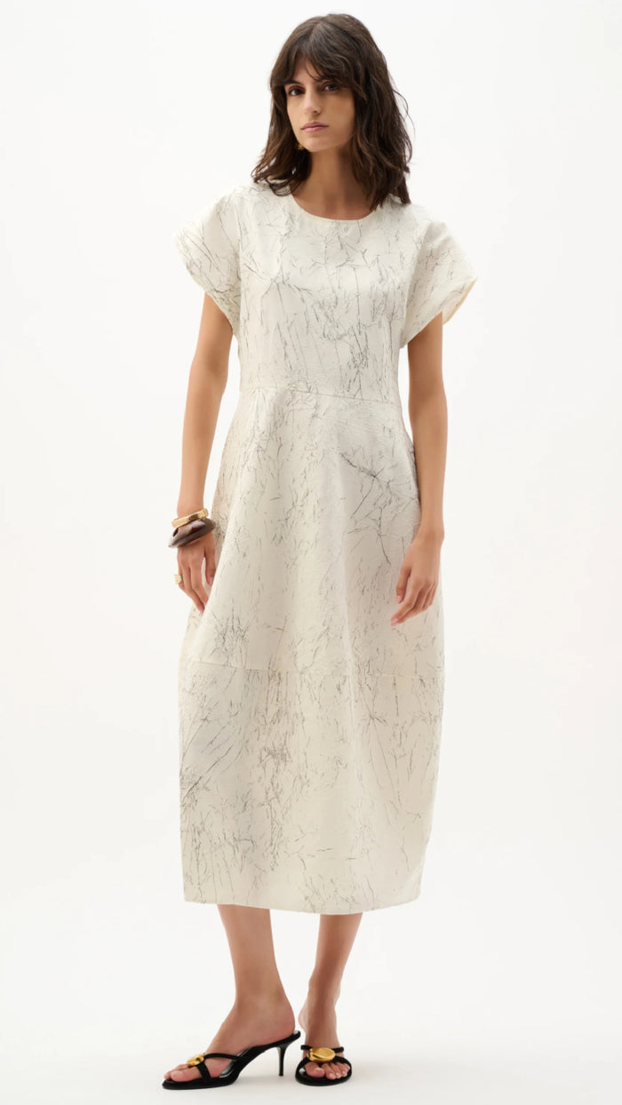 Joseph Ribkoff Novelty Abstract Print Cocoon Dress