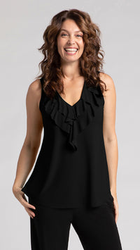 Flutter Sleeveless Top