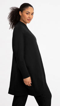 Bamboo Fleece Cocoon Cardi